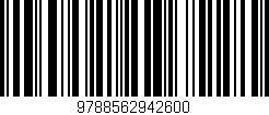 Código de barras (EAN, GTIN, SKU, ISBN): '9788562942600'
