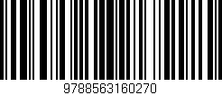 Código de barras (EAN, GTIN, SKU, ISBN): '9788563160270'