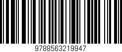 Código de barras (EAN, GTIN, SKU, ISBN): '9788563219947'