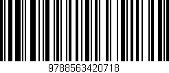Código de barras (EAN, GTIN, SKU, ISBN): '9788563420718'