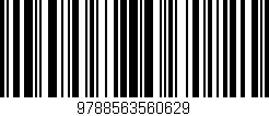 Código de barras (EAN, GTIN, SKU, ISBN): '9788563560629'
