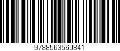 Código de barras (EAN, GTIN, SKU, ISBN): '9788563560841'