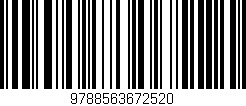Código de barras (EAN, GTIN, SKU, ISBN): '9788563672520'