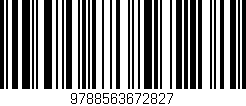 Código de barras (EAN, GTIN, SKU, ISBN): '9788563672827'