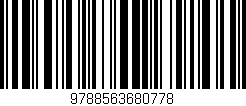 Código de barras (EAN, GTIN, SKU, ISBN): '9788563680778'