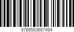 Código de barras (EAN, GTIN, SKU, ISBN): '9788563687494'