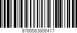 Código de barras (EAN, GTIN, SKU, ISBN): '9788563808417'