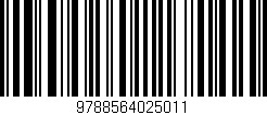 Código de barras (EAN, GTIN, SKU, ISBN): '9788564025011'