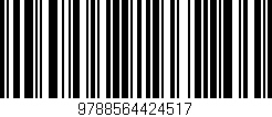 Código de barras (EAN, GTIN, SKU, ISBN): '9788564424517'