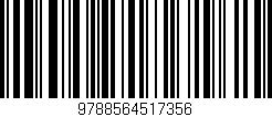 Código de barras (EAN, GTIN, SKU, ISBN): '9788564517356'