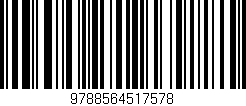 Código de barras (EAN, GTIN, SKU, ISBN): '9788564517578'