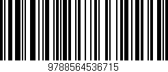 Código de barras (EAN, GTIN, SKU, ISBN): '9788564536715'
