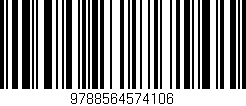 Código de barras (EAN, GTIN, SKU, ISBN): '9788564574106'
