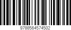 Código de barras (EAN, GTIN, SKU, ISBN): '9788564574502'