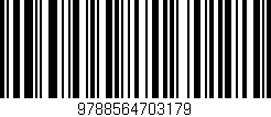 Código de barras (EAN, GTIN, SKU, ISBN): '9788564703179'