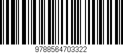 Código de barras (EAN, GTIN, SKU, ISBN): '9788564703322'
