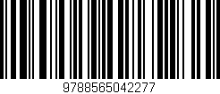 Código de barras (EAN, GTIN, SKU, ISBN): '9788565042277'