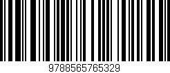 Código de barras (EAN, GTIN, SKU, ISBN): '9788565765329'