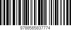 Código de barras (EAN, GTIN, SKU, ISBN): '9788565837774'