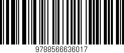 Código de barras (EAN, GTIN, SKU, ISBN): '9788566636017'