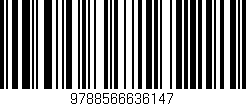 Código de barras (EAN, GTIN, SKU, ISBN): '9788566636147'