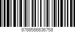 Código de barras (EAN, GTIN, SKU, ISBN): '9788566636758'