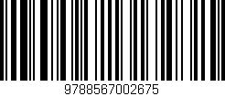 Código de barras (EAN, GTIN, SKU, ISBN): '9788567002675'