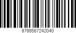 Código de barras (EAN, GTIN, SKU, ISBN): '9788567242040'