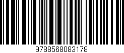 Código de barras (EAN, GTIN, SKU, ISBN): '9788568083178'