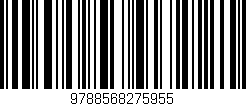 Código de barras (EAN, GTIN, SKU, ISBN): '9788568275955'