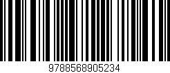 Código de barras (EAN, GTIN, SKU, ISBN): '9788568905234'