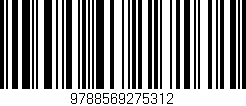 Código de barras (EAN, GTIN, SKU, ISBN): '9788569275312'