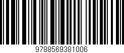 Código de barras (EAN, GTIN, SKU, ISBN): '9788569381006'