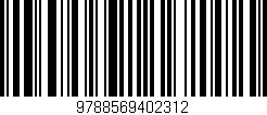 Código de barras (EAN, GTIN, SKU, ISBN): '9788569402312'