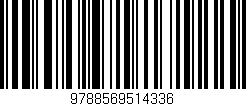 Código de barras (EAN, GTIN, SKU, ISBN): '9788569514336'