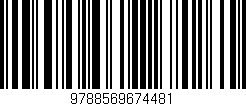 Código de barras (EAN, GTIN, SKU, ISBN): '9788569674481'