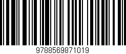 Código de barras (EAN, GTIN, SKU, ISBN): '9788569871019'