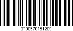 Código de barras (EAN, GTIN, SKU, ISBN): '9788570151209'