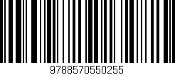 Código de barras (EAN, GTIN, SKU, ISBN): '9788570550255'