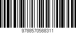 Código de barras (EAN, GTIN, SKU, ISBN): '9788570568311'