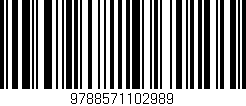 Código de barras (EAN, GTIN, SKU, ISBN): '9788571102989'