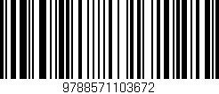 Código de barras (EAN, GTIN, SKU, ISBN): '9788571103672'