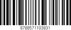 Código de barras (EAN, GTIN, SKU, ISBN): '9788571103931'