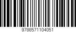 Código de barras (EAN, GTIN, SKU, ISBN): '9788571104051'