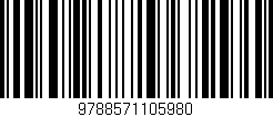 Código de barras (EAN, GTIN, SKU, ISBN): '9788571105980'