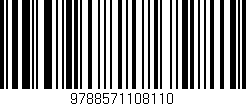 Código de barras (EAN, GTIN, SKU, ISBN): '9788571108110'