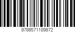 Código de barras (EAN, GTIN, SKU, ISBN): '9788571109872'