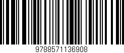 Código de barras (EAN, GTIN, SKU, ISBN): '9788571136908'