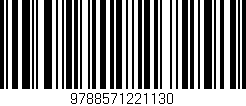 Código de barras (EAN, GTIN, SKU, ISBN): '9788571221130'