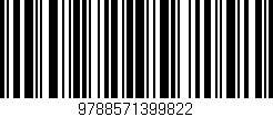 Código de barras (EAN, GTIN, SKU, ISBN): '9788571399822'
